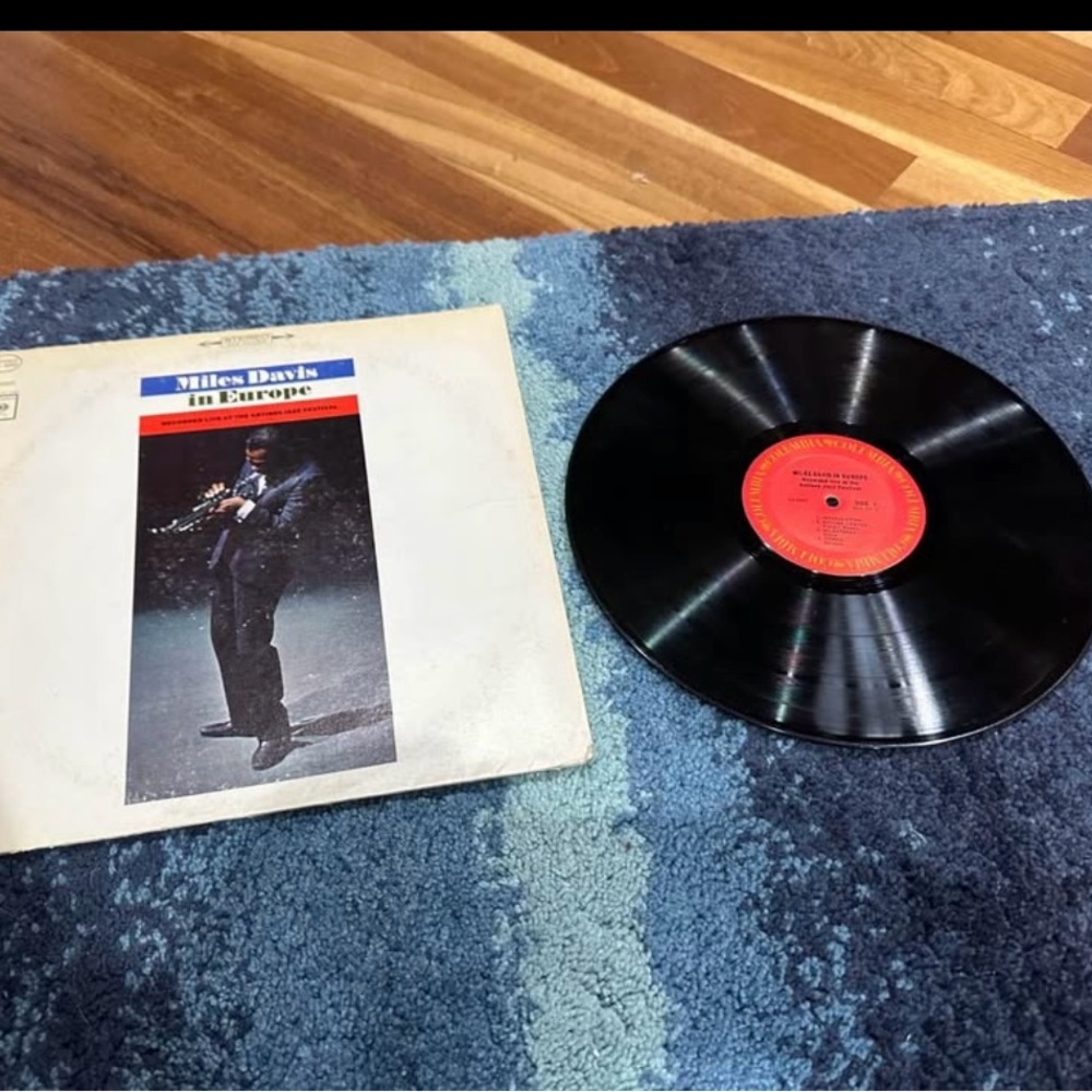 Miles Davis in Europe Vinyl Record